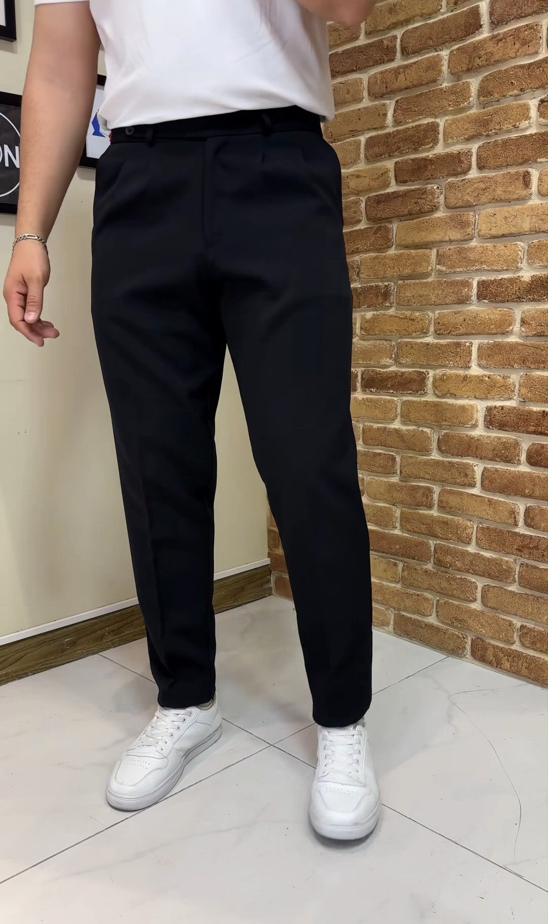 Men's Pleated Front Dress Trousers