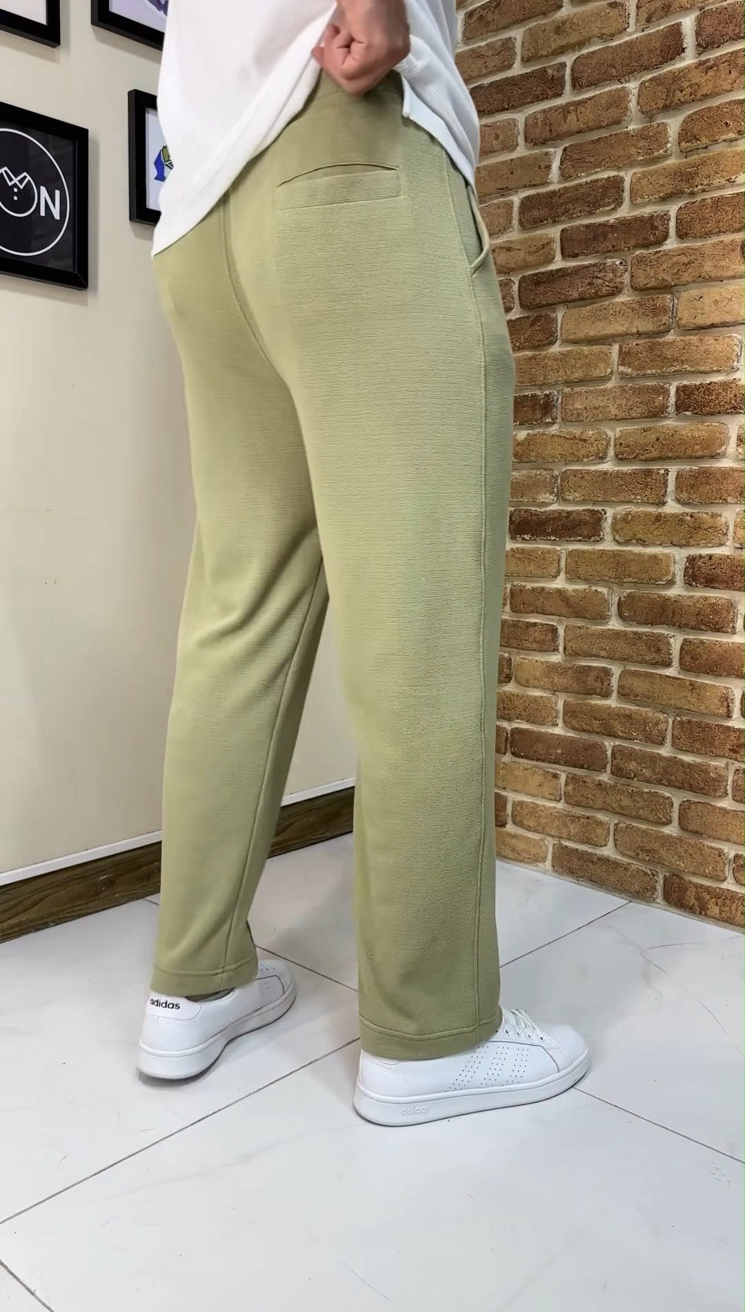 Men's Textured Knit Lounge Trousers